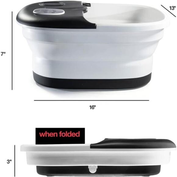 Medical king Foot Spa with Heat and Massage and Jets Includes A Remote Control - Picture 7 of 16